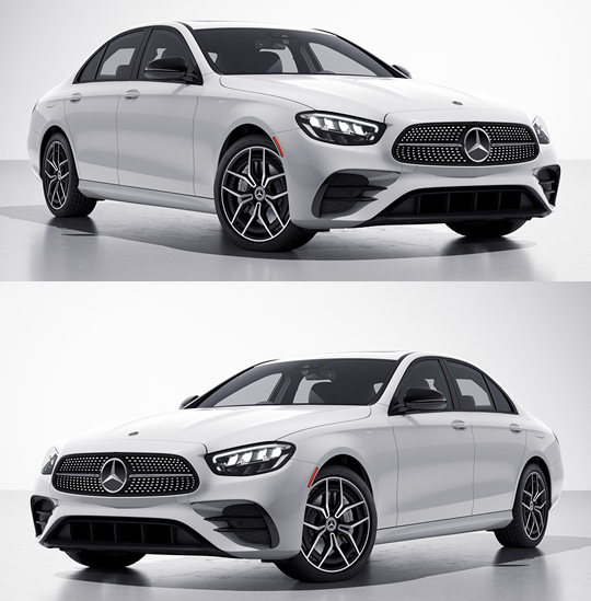 Silver Taxi Mercedes Seden